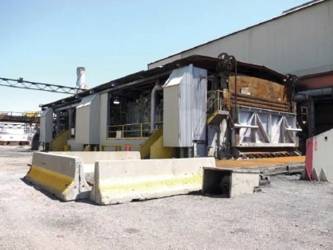 Photo #5 of EVRAZ CLAYMONT STEEL - COMPLETE 500,000TPY 160" STEEL PLATE MELTING, SLAB CASTING & PLATE ROLLING FACILITY - DAY# 1