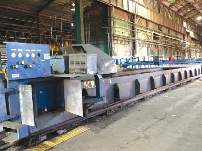 Photo #10 of EVRAZ CLAYMONT STEEL - COMPLETE 500,000TPY 160" STEEL PLATE MELTING, SLAB CASTING & PLATE ROLLING FACILITY - DAY# 1