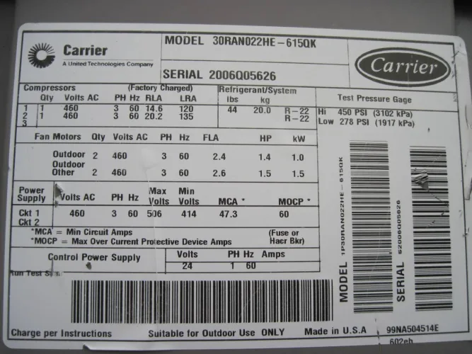 Photo #2 of EXTREMELY LATE MODEL MEDICAL FACILITY ASSETS, FEATURING: 500KW CAT GENERATOR, SIEMENS WATER FILTRATION SYSTEMS, EVAPCO & CARRIER TOWERS & CHILLERS, AIR COMPRESSORS, BOILERS, OVENS, FREEZERS, STRETCH WRAPPER & MORE.