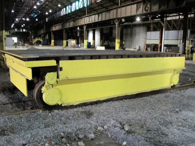Photo #59 of EVRAZ CLAYMONT STEEL - COMPLETE 500,000TPY 160" STEEL PLATE MELTING, SLAB CASTING & PLATE ROLLING FACILITY - DAY #2