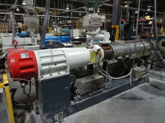 Photo #5 of PLASTIVAL, INC, A 160,000 SQ' MANUFACTURING PLANT FEATURING: LATE MODEL PLASTIC EXTRUSION LINES W/ ALL DOWNSTREAM EQUIPMENT/MOLDS FOR THE MANUFACTURE OF RAILING