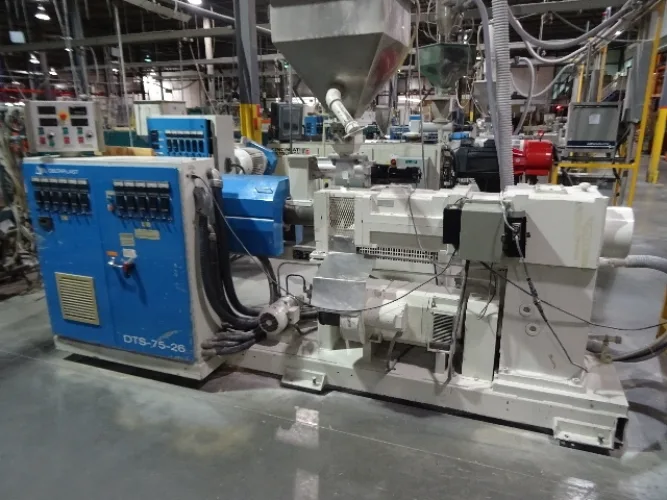 Photo #6 of PLASTIVAL, INC, A 160,000 SQ' MANUFACTURING PLANT FEATURING: LATE MODEL PLASTIC EXTRUSION LINES W/ ALL DOWNSTREAM EQUIPMENT/MOLDS FOR THE MANUFACTURE OF RAILING