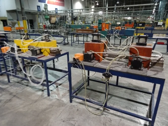 Photo #14 of PLASTIVAL, INC, A 160,000 SQ' MANUFACTURING PLANT FEATURING: LATE MODEL PLASTIC EXTRUSION LINES W/ ALL DOWNSTREAM EQUIPMENT/MOLDS FOR THE MANUFACTURE OF RAILING
