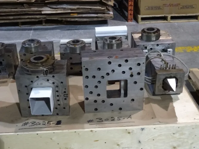 Photo #70 of PLASTIVAL, INC, A 160,000 SQ' MANUFACTURING PLANT FEATURING: LATE MODEL PLASTIC EXTRUSION LINES W/ ALL DOWNSTREAM EQUIPMENT/MOLDS FOR THE MANUFACTURE OF RAILING