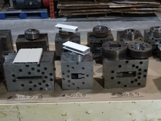 Photo #71 of PLASTIVAL, INC, A 160,000 SQ' MANUFACTURING PLANT FEATURING: LATE MODEL PLASTIC EXTRUSION LINES W/ ALL DOWNSTREAM EQUIPMENT/MOLDS FOR THE MANUFACTURE OF RAILING