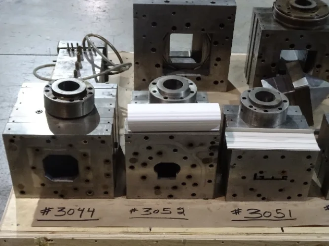 Photo #79 of PLASTIVAL, INC, A 160,000 SQ' MANUFACTURING PLANT FEATURING: LATE MODEL PLASTIC EXTRUSION LINES W/ ALL DOWNSTREAM EQUIPMENT/MOLDS FOR THE MANUFACTURE OF RAILING