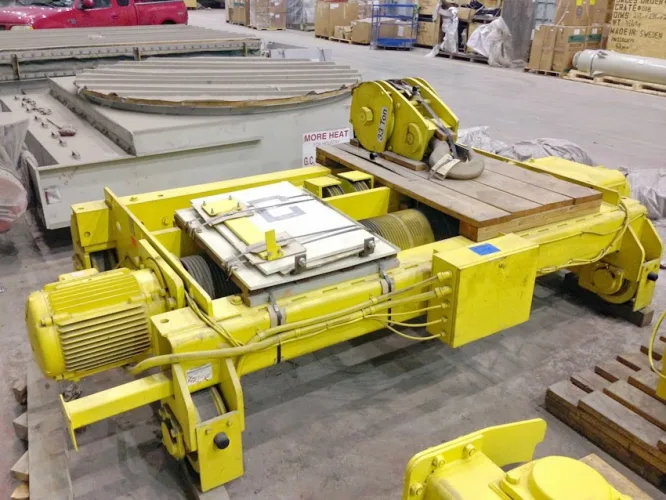 Photo #2 of BRAND NEW NEVER USED, EXPLOSION PROOF: 33-TON HECO PACIFIC TOP RIDING DOUBLE GIRDER BRIDGE CRANE & 5-TON HECO PACIFIC TOP RIDING DOUBLE GIRDER BRIDGE CRANE