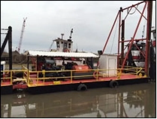 Photo #8 of BIG F MARINE: INLAND DREDGING FLEET, FEATURING: SUCTION DREDGE, PUSH-BOATS, CREW/TENDERS, SUPPORT BARGE & 50T CRANE