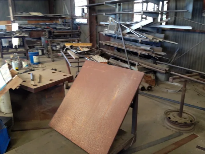 Photo #54 of DUE TO OWNER RETIRING - VALLEY STEEL & WELDING: METAL MUNCHER IRON WORKER, HTC CNC HYDRAULIC PRESS BRAKE, NIAGARA MECHANICAL SHEAR, LEBLOND REGAL ENGINE LATHE, SOUTH BEND MILLING MACHINE, BANDSAWS, WELDERS, LARGE QUANTITY OF PRESS BRAKE DIES & MUCH MORE