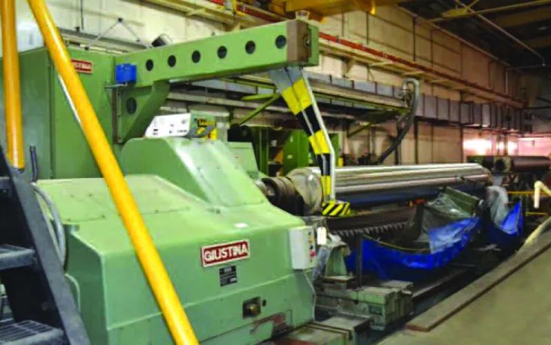 Photo #3 of FORMERLY OF VERSO BUCKSPORT MILL: PAPER MANUFACTURING FACILITY, INCLUDING:  PAPER MAKING EQUIPMENT, MACHINE SHOP & ROLL MAKING, FABRICATION, HUGE LABORATORY, OVERHEAD CRANES, PLANT SUPPORT EQUIPMENT & MORE. - DAY #2