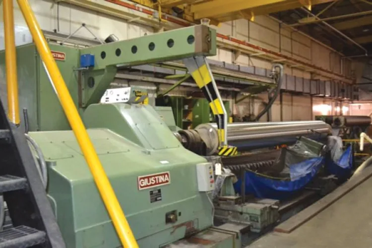 Photo #35 of FORMERLY OF VERSO BUCKSPORT MILL: PAPER MANUFACTURING FACILITY, INCLUDING:  PAPER MAKING EQUIPMENT, MACHINE SHOP & ROLL MAKING, FABRICATION, HUGE LABORATORY, OVERHEAD CRANES, PLANT SUPPORT EQUIPMENT & MORE. - DAY #2