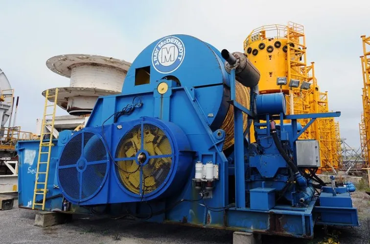 Photo #10 of MCDERMOTT INC.: FEATURING: RARE, HIGH QUALITY MARINE SERVICE EQUIPMENT; WINCHES; (2) RECONDITIONED AMERICAN 125 T. CRAWLER CRANES; PIPELINE SERVICE EQUIPMENT; FABRICATION & WELDING EQUIPMENT; ROLLING STOCK & MUCH MORE!