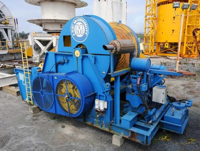 Photo #25 of MCDERMOTT INC.: FEATURING: RARE, HIGH QUALITY MARINE SERVICE EQUIPMENT; WINCHES; (2) RECONDITIONED AMERICAN 125 T. CRAWLER CRANES; PIPELINE SERVICE EQUIPMENT; FABRICATION & WELDING EQUIPMENT; ROLLING STOCK & MUCH MORE!
