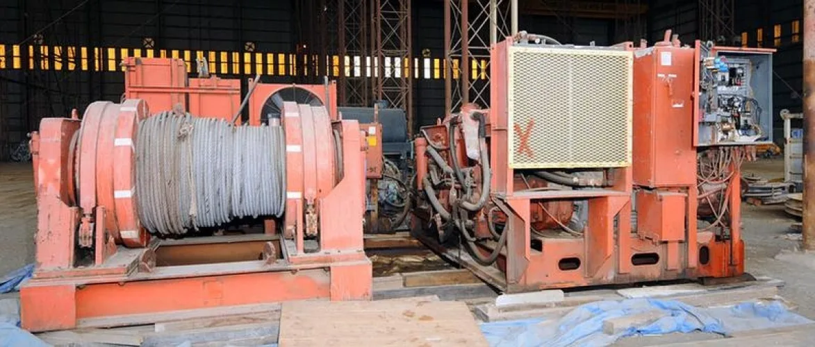 Photo #74 of MCDERMOTT INC.: FEATURING: RARE, HIGH QUALITY MARINE SERVICE EQUIPMENT; WINCHES; (2) RECONDITIONED AMERICAN 125 T. CRAWLER CRANES; PIPELINE SERVICE EQUIPMENT; FABRICATION & WELDING EQUIPMENT; ROLLING STOCK & MUCH MORE!