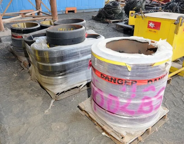 Photo #91 of MCDERMOTT INC.: FEATURING: RARE, HIGH QUALITY MARINE SERVICE EQUIPMENT; WINCHES; (2) RECONDITIONED AMERICAN 125 T. CRAWLER CRANES; PIPELINE SERVICE EQUIPMENT; FABRICATION & WELDING EQUIPMENT; ROLLING STOCK & MUCH MORE!