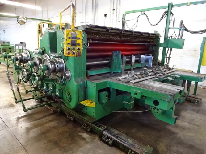 Photo #3 of THE FORMER ASSETS OF WELLMAN CONTAINER CORP - COMPLETE CORRUGATED CARDBOARD BOX MANUFACTURING & PRINTING FACILITY INCLUDING: CORRUGATED PRINTERS, DIE CUTTERS, SLITTERS, BOX FOLDING LINES & MORE