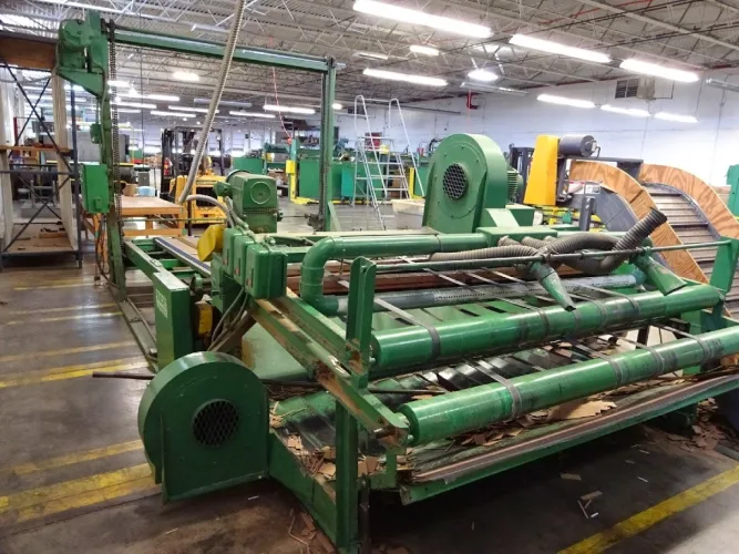 Photo #11 of THE FORMER ASSETS OF WELLMAN CONTAINER CORP - COMPLETE CORRUGATED CARDBOARD BOX MANUFACTURING & PRINTING FACILITY INCLUDING: CORRUGATED PRINTERS, DIE CUTTERS, SLITTERS, BOX FOLDING LINES & MORE