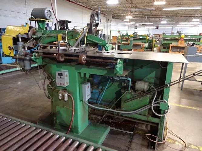 Photo #29 of THE FORMER ASSETS OF WELLMAN CONTAINER CORP - COMPLETE CORRUGATED CARDBOARD BOX MANUFACTURING & PRINTING FACILITY INCLUDING: CORRUGATED PRINTERS, DIE CUTTERS, SLITTERS, BOX FOLDING LINES & MORE