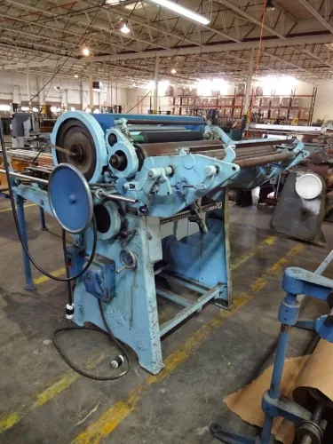 Photo #38 of THE FORMER ASSETS OF WELLMAN CONTAINER CORP - COMPLETE CORRUGATED CARDBOARD BOX MANUFACTURING & PRINTING FACILITY INCLUDING: CORRUGATED PRINTERS, DIE CUTTERS, SLITTERS, BOX FOLDING LINES & MORE