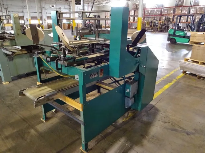 Photo #42 of THE FORMER ASSETS OF WELLMAN CONTAINER CORP - COMPLETE CORRUGATED CARDBOARD BOX MANUFACTURING & PRINTING FACILITY INCLUDING: CORRUGATED PRINTERS, DIE CUTTERS, SLITTERS, BOX FOLDING LINES & MORE