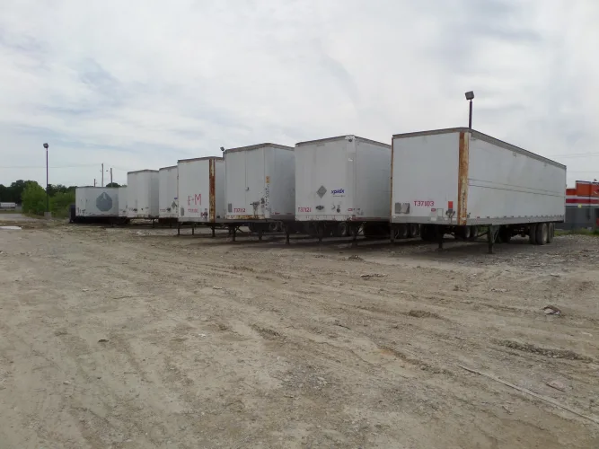 Photo #67 of ASSETS FORMERLY OF INTERNATIONAL PAPER COMPANY, FEATURING: 2006 MACPRESSE BALER, ALLEGHENY-WAGNER PAPER SHREDDER, (2) INTERNATIONAL TRACTORS, (19) OVER THE ROAD TRAILERS - STOUGHTON, GREAT DANE, WABASH & FREUHAUF, 100's OF BINS/DUMPSTERS & MUCH MORE
