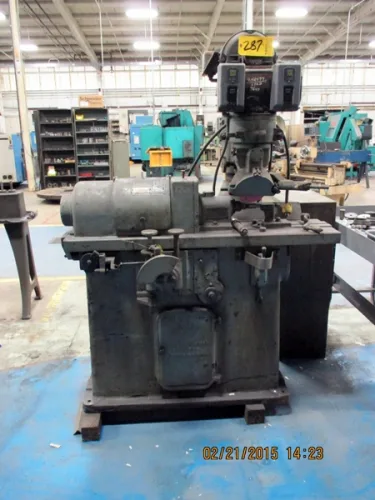 Photo #1 of NO LONGER REQUIRED IN THE ONGOING OPERATIONS OF AMERICAN MEAT EQUIPMENT: MATTISON ROTARY SURFACE GRINDER, BIG RED FORK LIFT, FELLOWS & CHURCHILL GEAR EQUIPMENT, FABRICATION, MACHINE SHOP, PLANT SUPPORT & MAINTENANCE EQUIPMENT