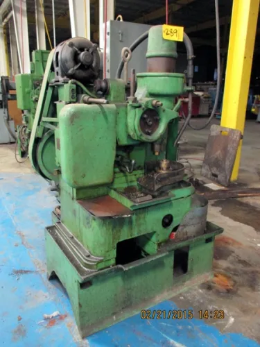 Photo #3 of NO LONGER REQUIRED IN THE ONGOING OPERATIONS OF AMERICAN MEAT EQUIPMENT: MATTISON ROTARY SURFACE GRINDER, BIG RED FORK LIFT, FELLOWS & CHURCHILL GEAR EQUIPMENT, FABRICATION, MACHINE SHOP, PLANT SUPPORT & MAINTENANCE EQUIPMENT