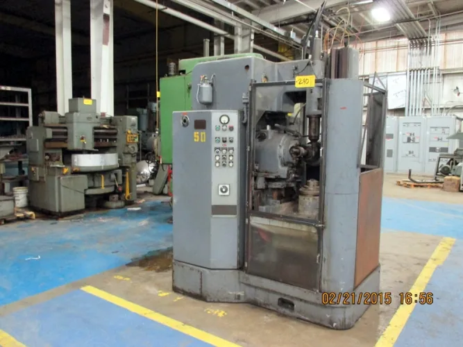 Photo #4 of NO LONGER REQUIRED IN THE ONGOING OPERATIONS OF AMERICAN MEAT EQUIPMENT: MATTISON ROTARY SURFACE GRINDER, BIG RED FORK LIFT, FELLOWS & CHURCHILL GEAR EQUIPMENT, FABRICATION, MACHINE SHOP, PLANT SUPPORT & MAINTENANCE EQUIPMENT