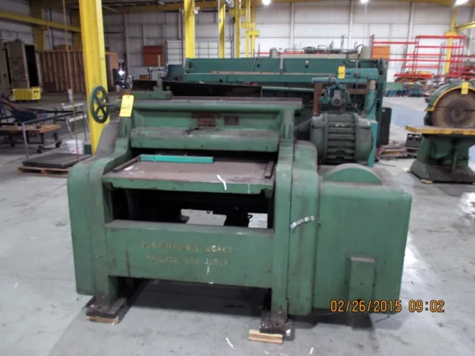 Photo #21 of NO LONGER REQUIRED IN THE ONGOING OPERATIONS OF AMERICAN MEAT EQUIPMENT: MATTISON ROTARY SURFACE GRINDER, BIG RED FORK LIFT, FELLOWS & CHURCHILL GEAR EQUIPMENT, FABRICATION, MACHINE SHOP, PLANT SUPPORT & MAINTENANCE EQUIPMENT