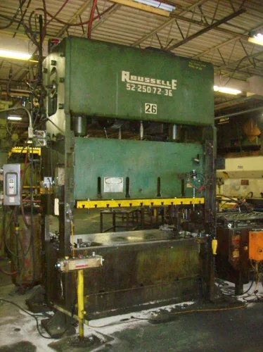 Photo #29 of ASSETS FORMERLY OF EMR INC. - COMPLETE STAMPING & TOOL ROOM FACILITY WITH REAL ESTATE, FEATURING: (30) MINSTER, KOMATSU, BLISS, CLEARING, NIAGARA, DANLY, ROUSSELLE, ERIE & KR WILSON SSDC, SSSC & OBI PRESSES, 32 TO 5000 TON; REELS, CRADLES, FEEDS, (7)