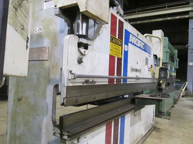 Photo #5 of ASSETS FORMERLY OF RUBBERMAID COMMERCIAL PRODUCTS, LLC, INCLUDING - NORDSON POWDER COAT PAINT SYSTEMS, DURMA PRESS BRAKE, BLISS PRESS LINES, NIAGARA SHEARS, TOOLROOM EQUIPMENT, WELDERS & MUCH MORE.