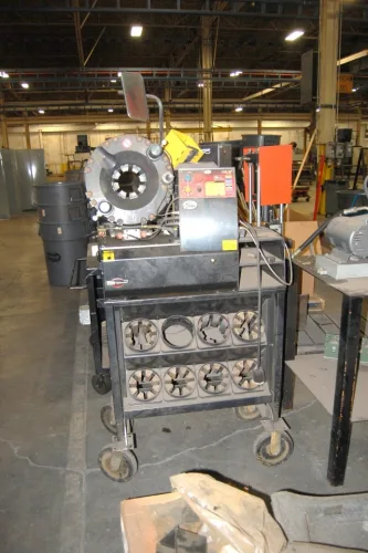 Photo #12 of DUE TO PLANT CLOSURE - HEAVY DUTY METALWORKING & FABRICATION FACILITY, FEATURING (2) LB 2000-3500 WATT LASERS, (3) WELLS AUTOMATIC HORIZONTAL BANDSAWS, TURRET CNC LATHE, G&L HORIZONTAL BORING MACHINE, AZTEC MAXI-SNEAKER TRENCHER PLOW & MUCH MORE...