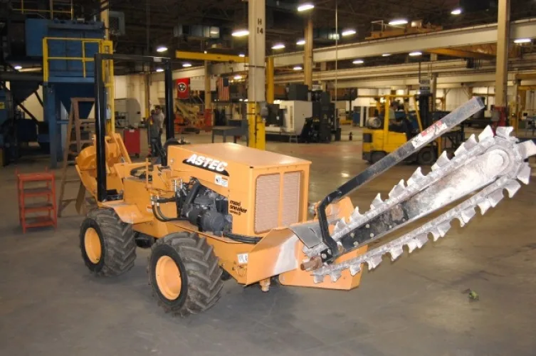 Photo #22 of DUE TO PLANT CLOSURE - HEAVY DUTY METALWORKING & FABRICATION FACILITY, FEATURING (2) LB 2000-3500 WATT LASERS, (3) WELLS AUTOMATIC HORIZONTAL BANDSAWS, TURRET CNC LATHE, G&L HORIZONTAL BORING MACHINE, AZTEC MAXI-SNEAKER TRENCHER PLOW & MUCH MORE...