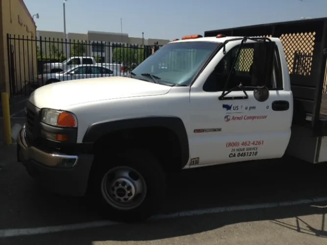 Photo #3 of SURPLUS TO THE ONGOING OPERATIONS OF ARNEL COMPRESSOR/US EQUIPMENT CO.: INGERSOLL RAND, ATLAS COPCO, GARDNER DENVER, QUINCY AIR COMPRESSORS & DRYERS, 10,000LB TOYOTA FORKLIFT, 5,000LB MITSUBISHI FORKLIFT, 2006 GMC 3500 FLAT BED TRUCK, CHEVY SILVERADO