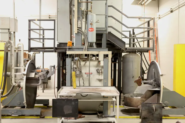 Photo #10 of TWO DAY - MULTIPLE LOCATION GLOBAL ONLINE AUCTION FOR MACHINERY AND EQUIPMENT SURPLUS TO THE ONGOING OPERATIONS OF SEACAST, INC., FEATURING (2) ALD VACUUM ARC TITANIUM SKULL CASTING FURNACE, MODEL L50SM