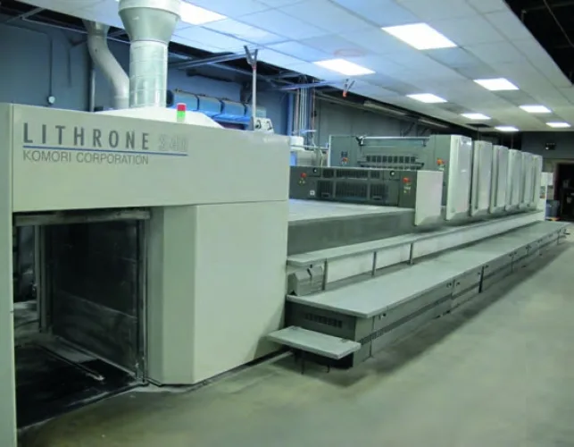 Photo #3 of BY ORDER OF THE SECURED PARTY, NEOPRINT INC. - COMPLETE PLANT CLOSURE, INCLUDING: SHEET FED PRINTING PRESSES, FOLDER/GLUER MACHINES, DIE CUTTERS, BINDERY EQUIPMENT, MATERIAL HANDLING EQUIPMENT, PLANT SUPPORT, ETC.