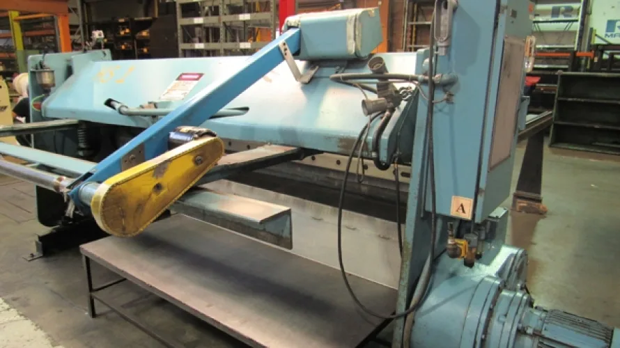Photo #8 of SURPLUS ASSETS FORMERLY OF RUBBERMAID PRODUCTS, INCLUDING: RAS FLEXIBEND CNC FOLDER, MINSTER PIECEMAKER HIGH SPEED PRESS, HPM TRIPLE ACTION HYDRAULIC PRESS, NIAGARA POWER SQUARING SHEAR, SPOT WELDERS, (2) TCM FORKLIFTS, (8) MILFORD & TOWNSEND RIVET