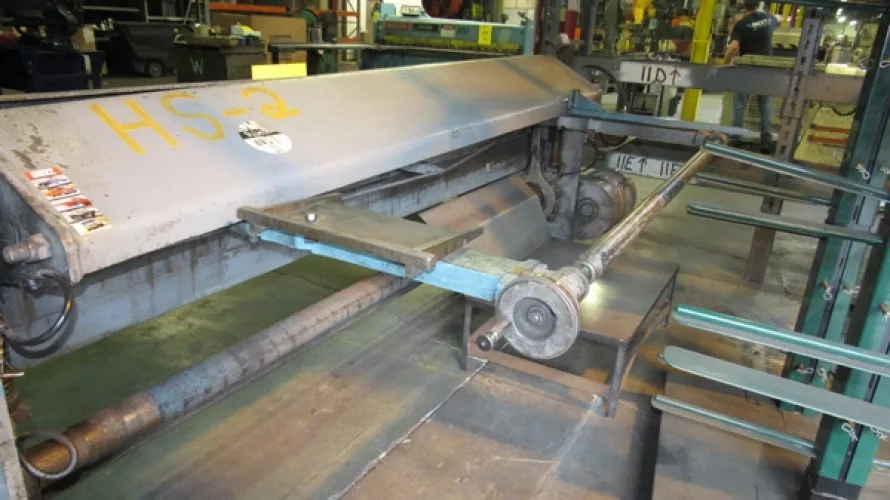 Photo #14 of SURPLUS ASSETS FORMERLY OF RUBBERMAID PRODUCTS, INCLUDING: RAS FLEXIBEND CNC FOLDER, MINSTER PIECEMAKER HIGH SPEED PRESS, HPM TRIPLE ACTION HYDRAULIC PRESS, NIAGARA POWER SQUARING SHEAR, SPOT WELDERS, (2) TCM FORKLIFTS, (8) MILFORD & TOWNSEND RIVET