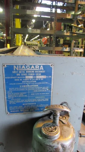 Photo #15 of SURPLUS ASSETS FORMERLY OF RUBBERMAID PRODUCTS, INCLUDING: RAS FLEXIBEND CNC FOLDER, MINSTER PIECEMAKER HIGH SPEED PRESS, HPM TRIPLE ACTION HYDRAULIC PRESS, NIAGARA POWER SQUARING SHEAR, SPOT WELDERS, (2) TCM FORKLIFTS, (8) MILFORD & TOWNSEND RIVET