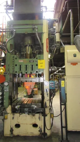 Photo #17 of SURPLUS ASSETS FORMERLY OF RUBBERMAID PRODUCTS, INCLUDING: RAS FLEXIBEND CNC FOLDER, MINSTER PIECEMAKER HIGH SPEED PRESS, HPM TRIPLE ACTION HYDRAULIC PRESS, NIAGARA POWER SQUARING SHEAR, SPOT WELDERS, (2) TCM FORKLIFTS, (8) MILFORD & TOWNSEND RIVET