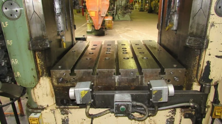 Photo #22 of SURPLUS ASSETS FORMERLY OF RUBBERMAID PRODUCTS, INCLUDING: RAS FLEXIBEND CNC FOLDER, MINSTER PIECEMAKER HIGH SPEED PRESS, HPM TRIPLE ACTION HYDRAULIC PRESS, NIAGARA POWER SQUARING SHEAR, SPOT WELDERS, (2) TCM FORKLIFTS, (8) MILFORD & TOWNSEND RIVET