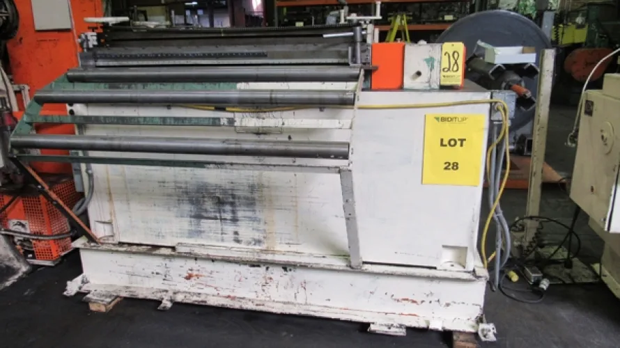 Photo #25 of SURPLUS ASSETS FORMERLY OF RUBBERMAID PRODUCTS, INCLUDING: RAS FLEXIBEND CNC FOLDER, MINSTER PIECEMAKER HIGH SPEED PRESS, HPM TRIPLE ACTION HYDRAULIC PRESS, NIAGARA POWER SQUARING SHEAR, SPOT WELDERS, (2) TCM FORKLIFTS, (8) MILFORD & TOWNSEND RIVET