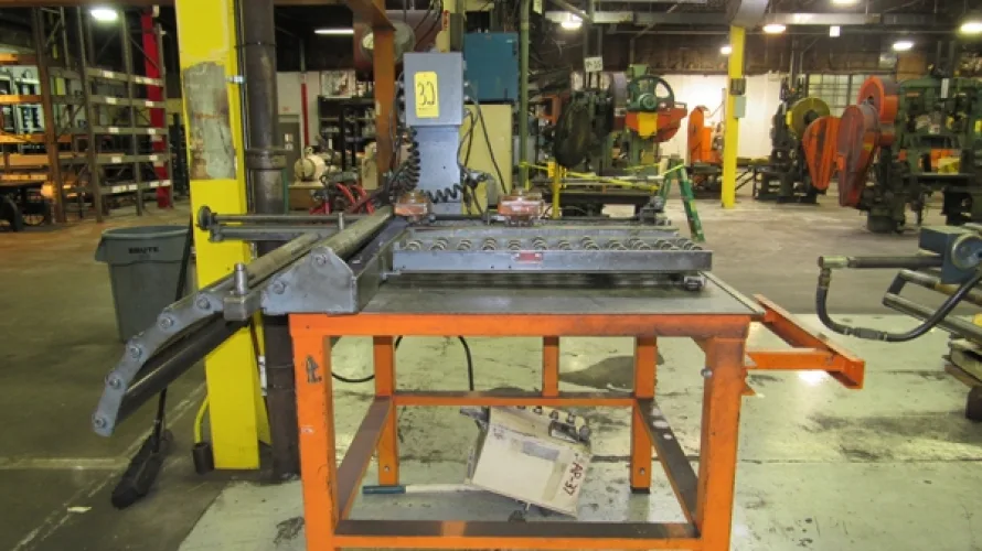 Photo #35 of SURPLUS ASSETS FORMERLY OF RUBBERMAID PRODUCTS, INCLUDING: RAS FLEXIBEND CNC FOLDER, MINSTER PIECEMAKER HIGH SPEED PRESS, HPM TRIPLE ACTION HYDRAULIC PRESS, NIAGARA POWER SQUARING SHEAR, SPOT WELDERS, (2) TCM FORKLIFTS, (8) MILFORD & TOWNSEND RIVET
