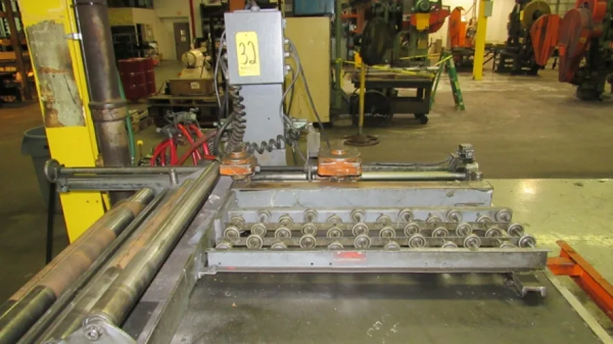 Photo #36 of SURPLUS ASSETS FORMERLY OF RUBBERMAID PRODUCTS, INCLUDING: RAS FLEXIBEND CNC FOLDER, MINSTER PIECEMAKER HIGH SPEED PRESS, HPM TRIPLE ACTION HYDRAULIC PRESS, NIAGARA POWER SQUARING SHEAR, SPOT WELDERS, (2) TCM FORKLIFTS, (8) MILFORD & TOWNSEND RIVET