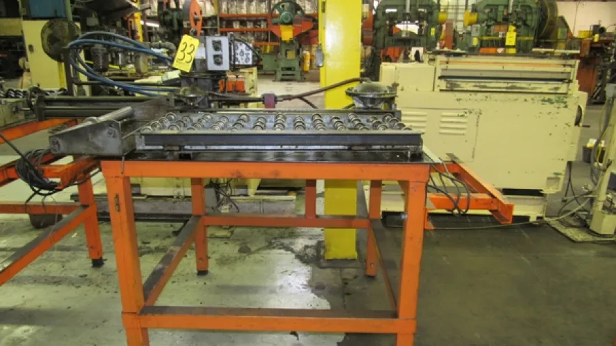 Photo #37 of SURPLUS ASSETS FORMERLY OF RUBBERMAID PRODUCTS, INCLUDING: RAS FLEXIBEND CNC FOLDER, MINSTER PIECEMAKER HIGH SPEED PRESS, HPM TRIPLE ACTION HYDRAULIC PRESS, NIAGARA POWER SQUARING SHEAR, SPOT WELDERS, (2) TCM FORKLIFTS, (8) MILFORD & TOWNSEND RIVET
