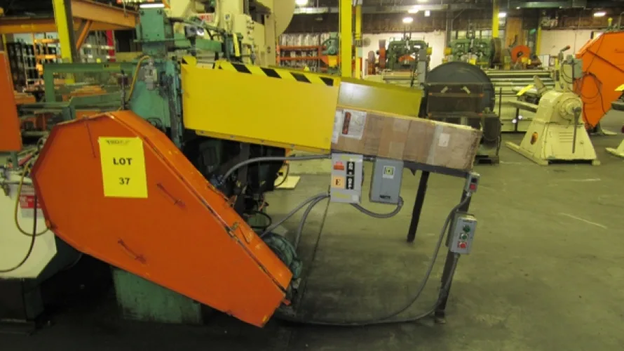 Photo #39 of SURPLUS ASSETS FORMERLY OF RUBBERMAID PRODUCTS, INCLUDING: RAS FLEXIBEND CNC FOLDER, MINSTER PIECEMAKER HIGH SPEED PRESS, HPM TRIPLE ACTION HYDRAULIC PRESS, NIAGARA POWER SQUARING SHEAR, SPOT WELDERS, (2) TCM FORKLIFTS, (8) MILFORD & TOWNSEND RIVET