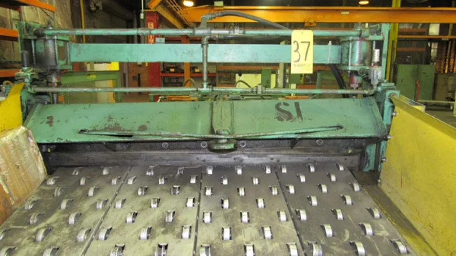 Photo #40 of SURPLUS ASSETS FORMERLY OF RUBBERMAID PRODUCTS, INCLUDING: RAS FLEXIBEND CNC FOLDER, MINSTER PIECEMAKER HIGH SPEED PRESS, HPM TRIPLE ACTION HYDRAULIC PRESS, NIAGARA POWER SQUARING SHEAR, SPOT WELDERS, (2) TCM FORKLIFTS, (8) MILFORD & TOWNSEND RIVET