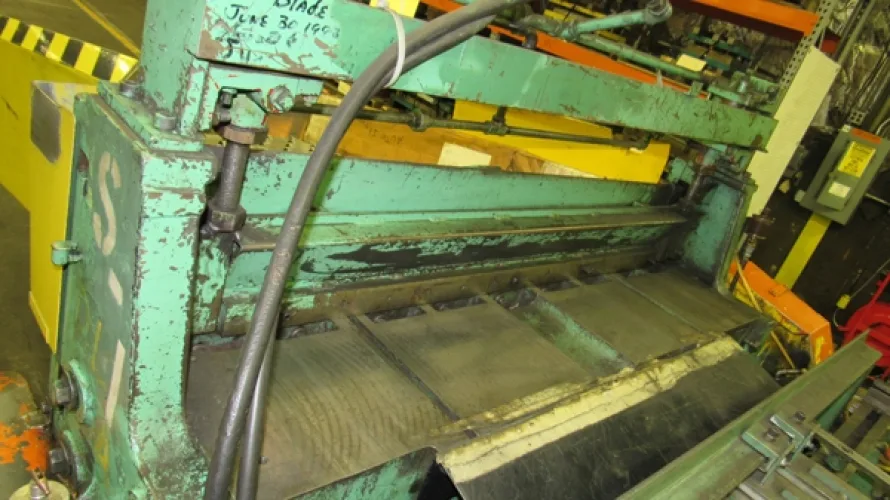Photo #41 of SURPLUS ASSETS FORMERLY OF RUBBERMAID PRODUCTS, INCLUDING: RAS FLEXIBEND CNC FOLDER, MINSTER PIECEMAKER HIGH SPEED PRESS, HPM TRIPLE ACTION HYDRAULIC PRESS, NIAGARA POWER SQUARING SHEAR, SPOT WELDERS, (2) TCM FORKLIFTS, (8) MILFORD & TOWNSEND RIVET