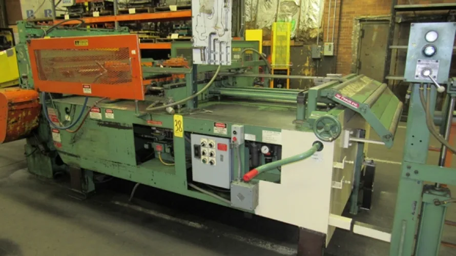 Photo #43 of SURPLUS ASSETS FORMERLY OF RUBBERMAID PRODUCTS, INCLUDING: RAS FLEXIBEND CNC FOLDER, MINSTER PIECEMAKER HIGH SPEED PRESS, HPM TRIPLE ACTION HYDRAULIC PRESS, NIAGARA POWER SQUARING SHEAR, SPOT WELDERS, (2) TCM FORKLIFTS, (8) MILFORD & TOWNSEND RIVET