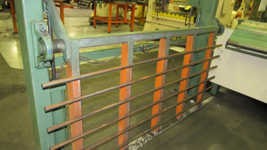 Photo #46 of SURPLUS ASSETS FORMERLY OF RUBBERMAID PRODUCTS, INCLUDING: RAS FLEXIBEND CNC FOLDER, MINSTER PIECEMAKER HIGH SPEED PRESS, HPM TRIPLE ACTION HYDRAULIC PRESS, NIAGARA POWER SQUARING SHEAR, SPOT WELDERS, (2) TCM FORKLIFTS, (8) MILFORD & TOWNSEND RIVET